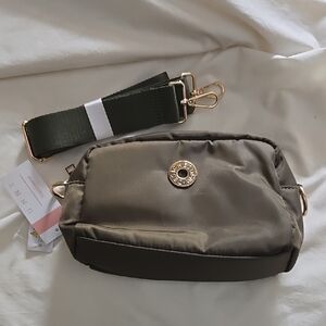 New Green Nylon UNNI Crossbody Bag